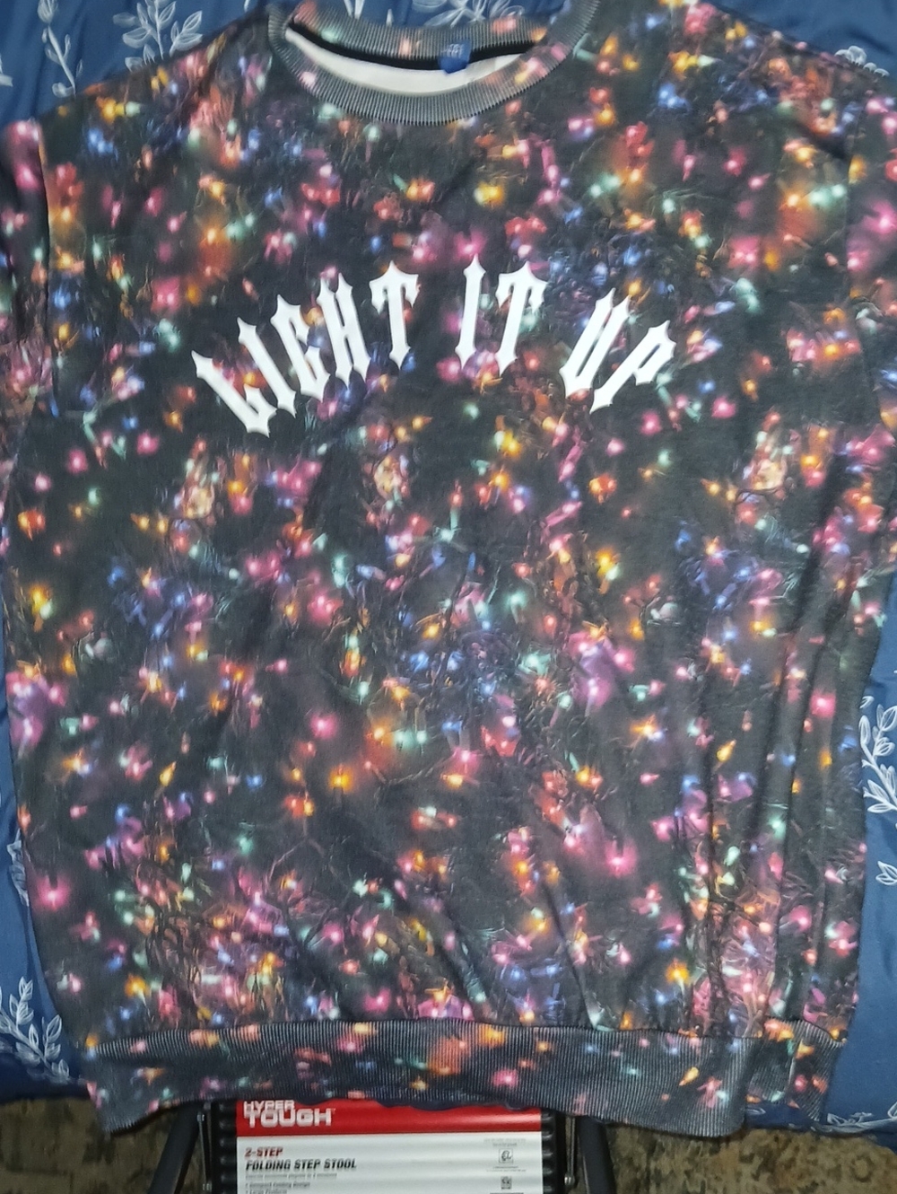 Light It Up Christmas Lights Sweater